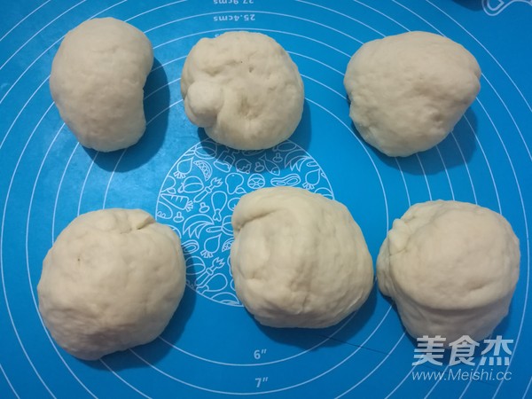 Pork Floss Salad Bread recipe