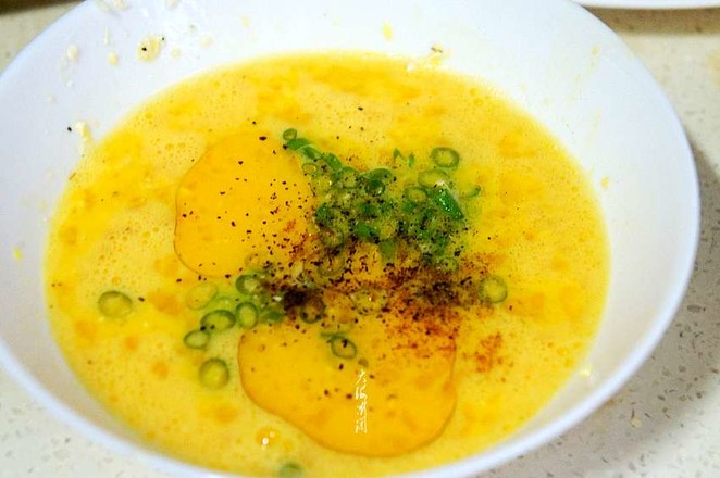 Tender Corn and Egg Custard recipe