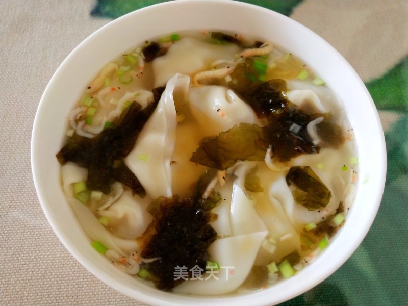 Chicken Soup Wonton recipe