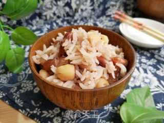 Pinto and Lotus Seed Rice recipe