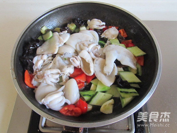 Sauteed Cuttlefish recipe