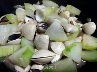 White Clam Braised Winter Melon Vermicelli recipe