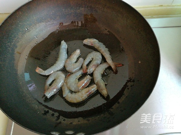 Fried Shrimp with Mustard recipe