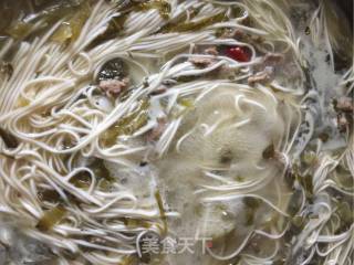 Sauerkraut Shredded Pork Noodle (beef) recipe