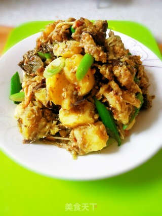 Eggplant with Potatoes recipe