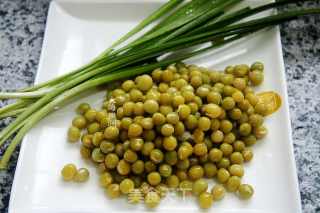 Fried Peas with Shrimp recipe