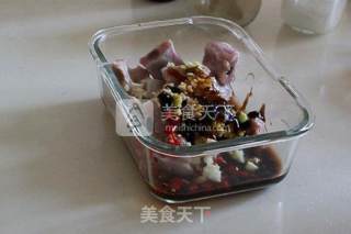 Steamed Pork Ribs with Black Beans and Peppers recipe