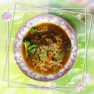 Fast Food Noodles Braised Beef Noodles recipe