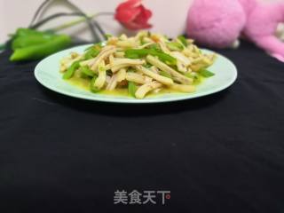 Green Pepper Squid Rings recipe