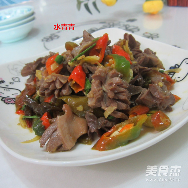 Homemade Sour and Spicy Duck Gizzards recipe
