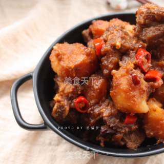 Lao Gan Ma Braised Pork Ribs with Black Beans recipe