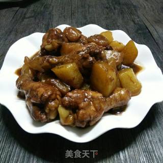 Braised Chicken Drumsticks with Potatoes recipe