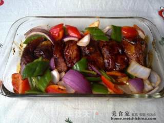 Grilled Ribs with Honey Sauce recipe