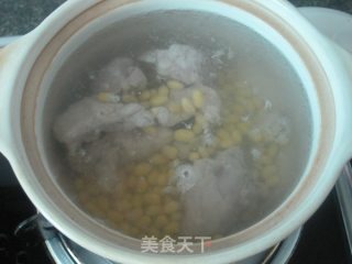 Soy Bean Bitter Gourd Soup recipe