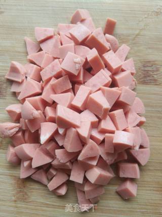 Ham and Vegetable Pizza recipe