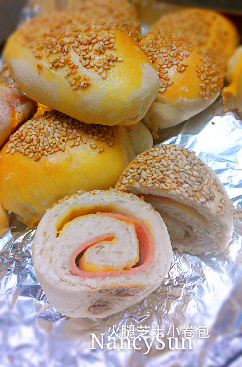 Taste Enough When Rolled Up-ham and Cheese Rolls recipe