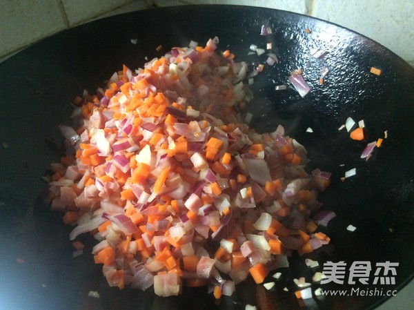 Seafood Fried Rice recipe