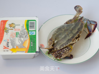 Braised Portun Crab with Tofu recipe