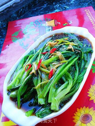 Lettuce in Oyster Sauce recipe