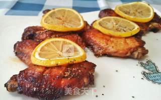 #aca烤明星大赛# Lemon Roasted Chicken Wings recipe