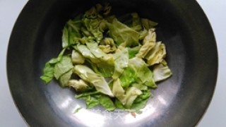 Stir-fried Shrimp with Cabbage in Oyster Sauce recipe