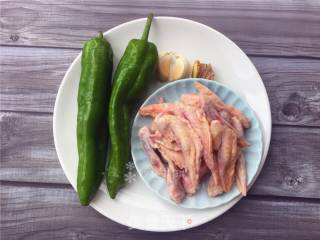 Green Pepper Chicken Wing Tips recipe