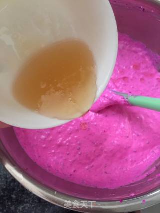 Dragon Fruit Mousse Cake recipe