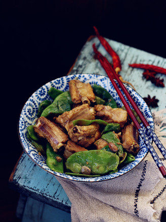 Braised Pork Ribs with Carob recipe