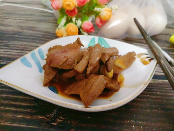 Braised Pork Liver recipe