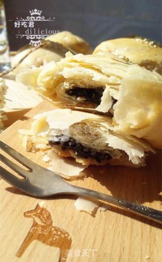 Black Sesame Honey Shortbread recipe