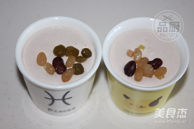 Coconut Milk Honey Bean Mousse recipe