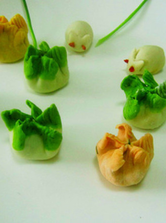 Colorful Dumplings Make "mid-autumn Festival" recipe
