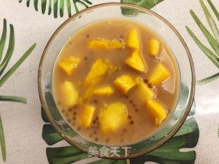 Milk Tea with Mango Sago recipe