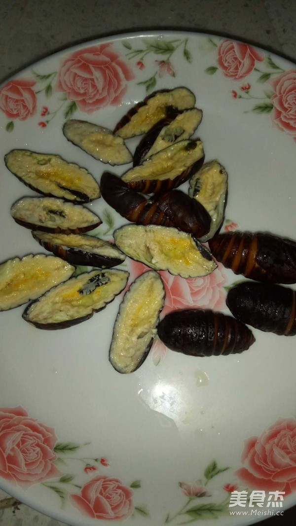 Fried Silkworm Pupa recipe