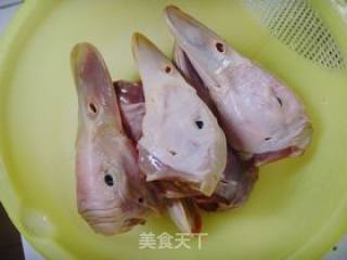 Marinated Duck Head recipe