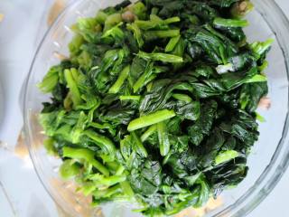 Garlic with Spinach recipe