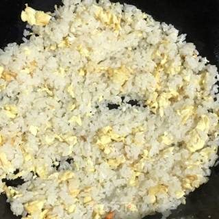 Three-color Egg Fried Rice recipe