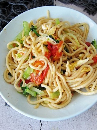 Fried Noodles with Vegetables recipe