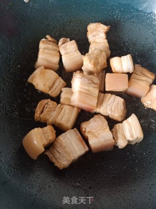 Braised Pork with Winter Bamboo Shoots recipe