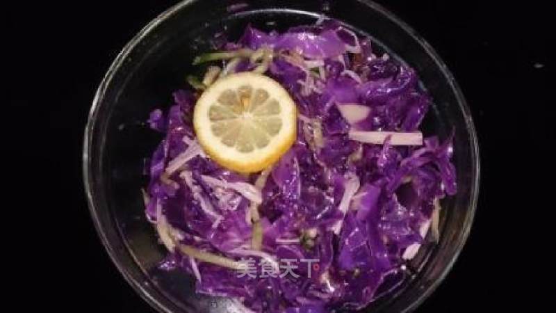 Sweet and Sour Purple Cabbage recipe