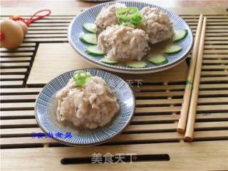 Handmade Mushroom Pork Balls recipe