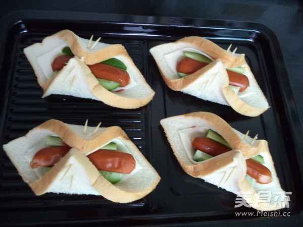 Hot Dog Cheese Sandwich recipe