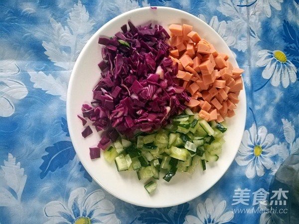 Colorful Rice Recipe - Simple Chinese Food