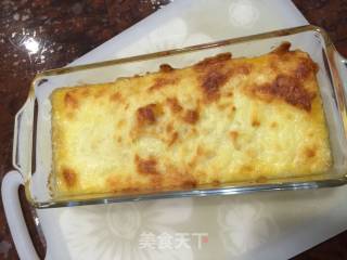Baked Sweet Potato with Cheese recipe