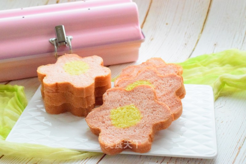 Flower Coconut Toast recipe