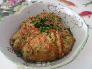 Fried Goose Eggs with Spring Buds recipe