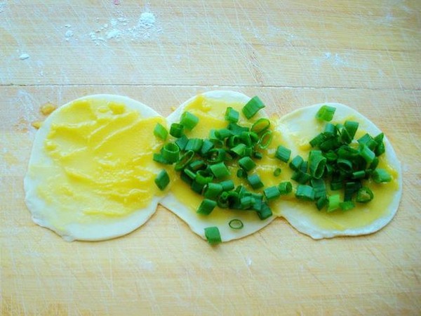 Dumpling Skin Scallion Pancakes recipe