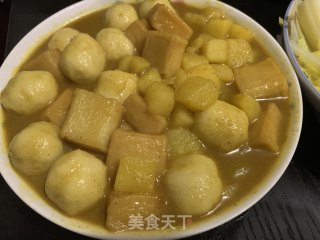 Curry Fish Ball recipe