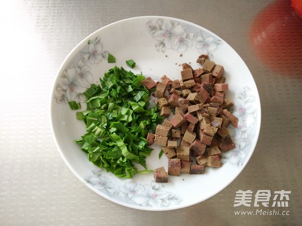 Beef Liver and Green Vegetable Porridge recipe