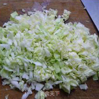 Fried Rice with Shrimp Paste and Cabbage recipe